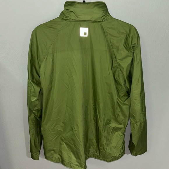 Woolrich Lightweight Windbreaker Rain Jacket in Aloe Green Size XL - Picture 4 of 8